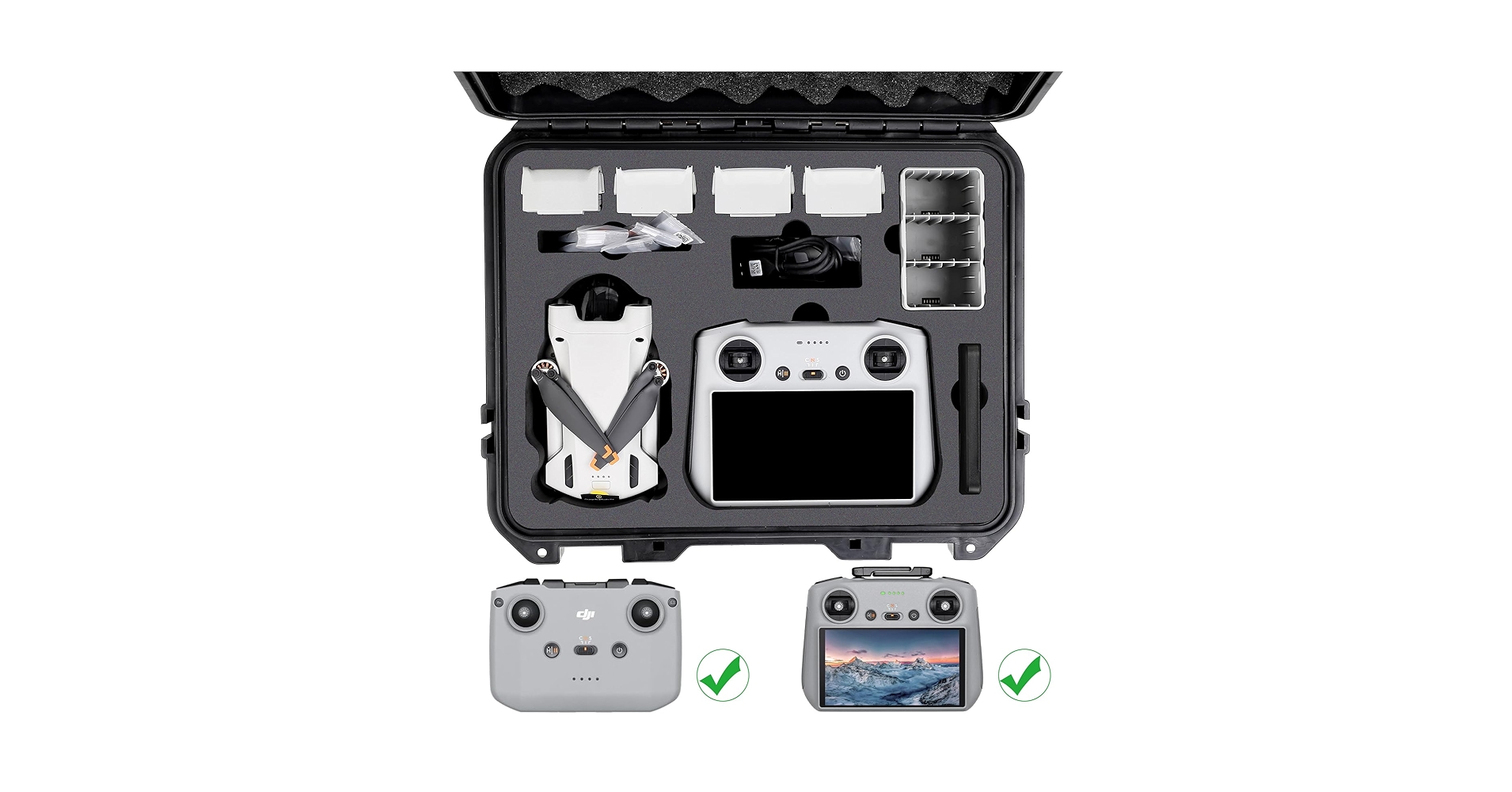 Amazon.com: Hard Case for DJI Mini 3 Pro Drone - Waterproof